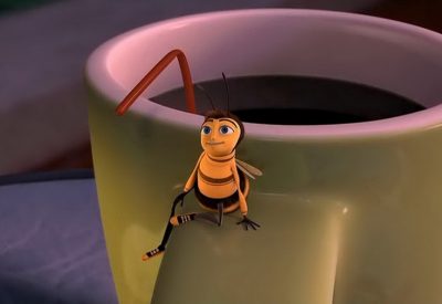 Пчелы любят кофе